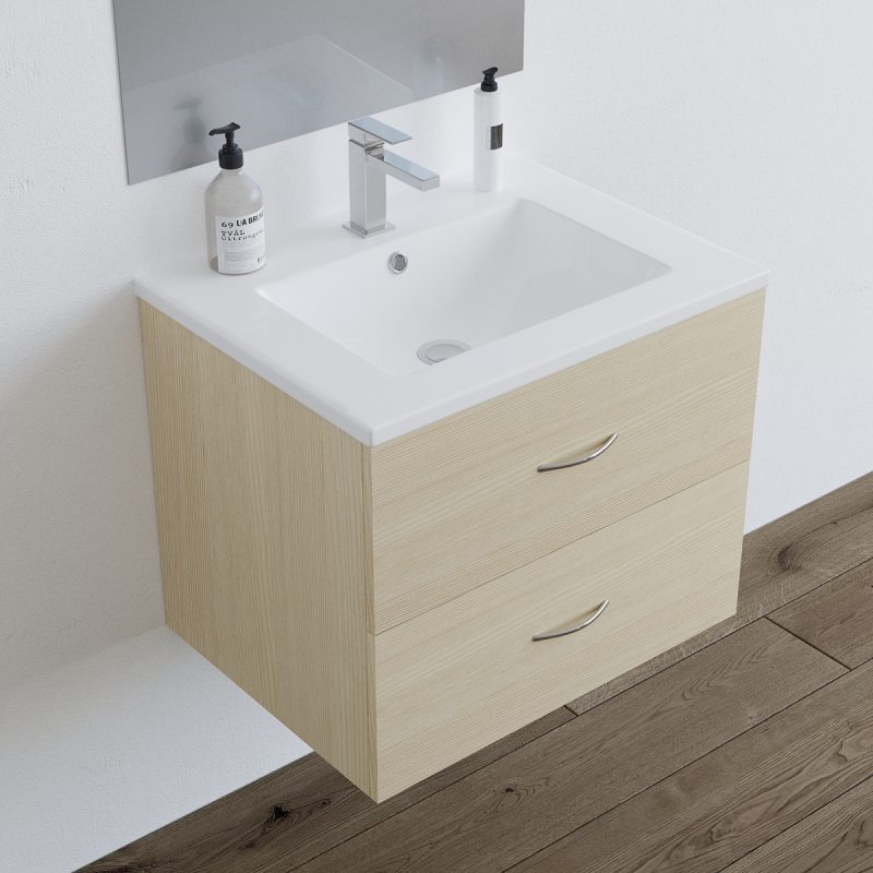 Mobile bagno SPM rovere chiaro da 60 cm MOBILI BAGNO