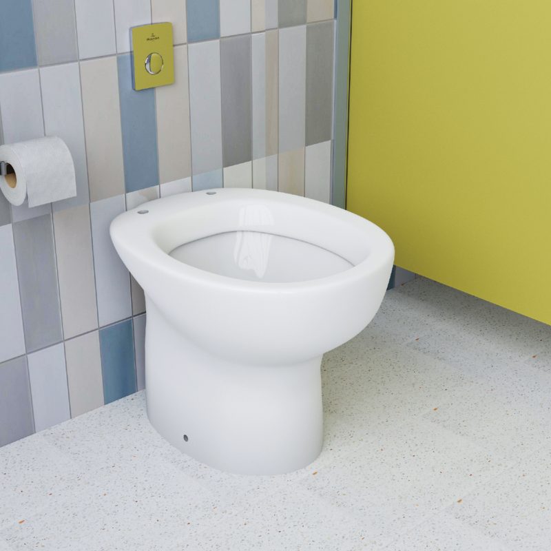 Vaso WC infanzia baby scarico a terra Sanitari Bagno