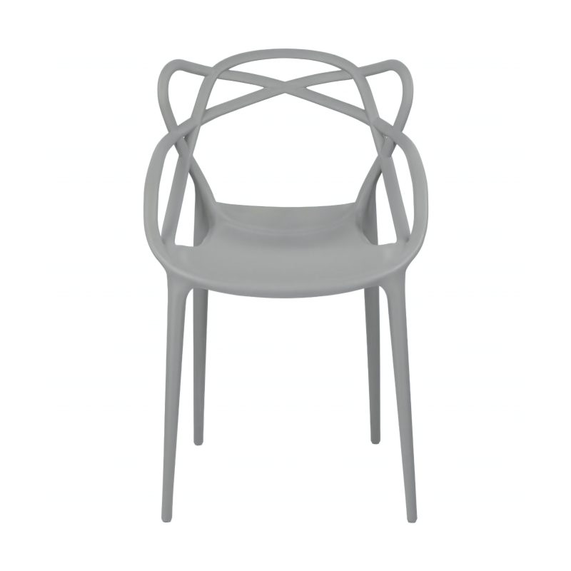 Sedia in polipropilene HERON colore GRIGIO CHIARO (6 pz) ARREDO CASA