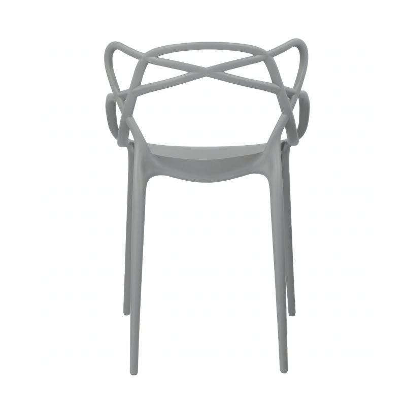 Sedia in polipropilene HERON colore GRIGIO CHIARO (6 pz) ARREDO CASA